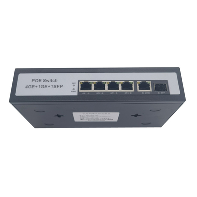 Poe Full Gigabit Optical Fiber Switch 1 - Optical 5 - Electric