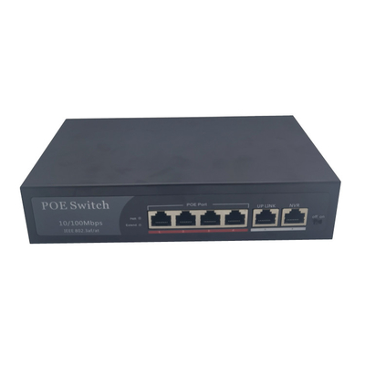 OEM ODM Poe Switch 4 8 16 24 Port 10 / 100Mbps POE Ports